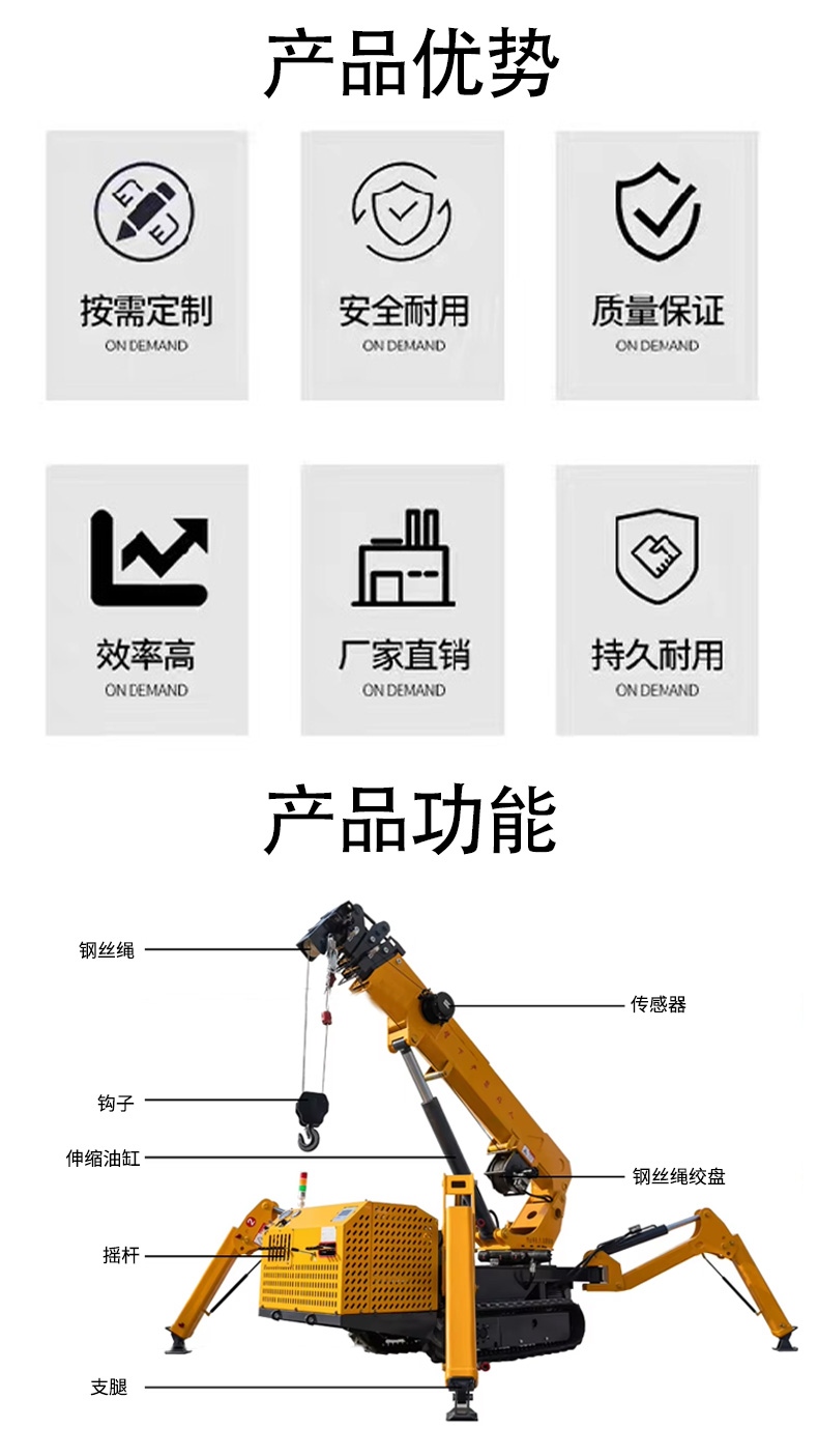 豫工履帶蜘蛛吊 豫工履帶蜘蛛吊
