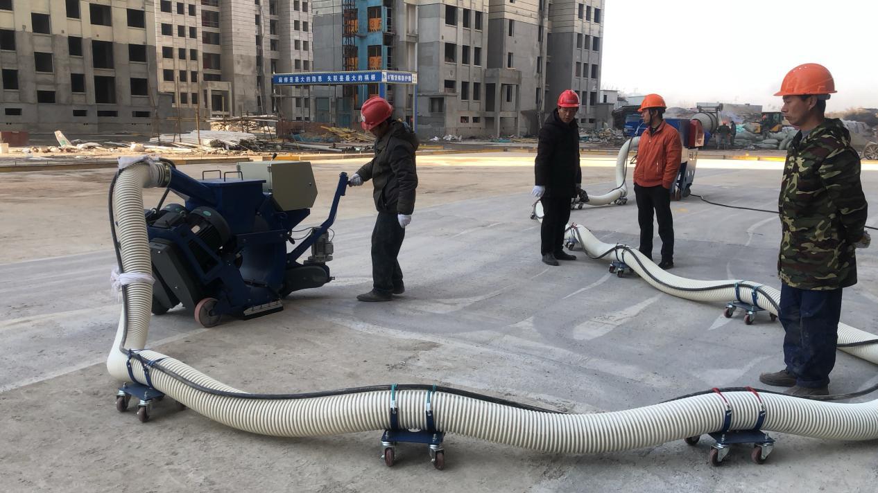 豫工550拋丸機(jī)施工 豫工550拋丸機(jī)施工